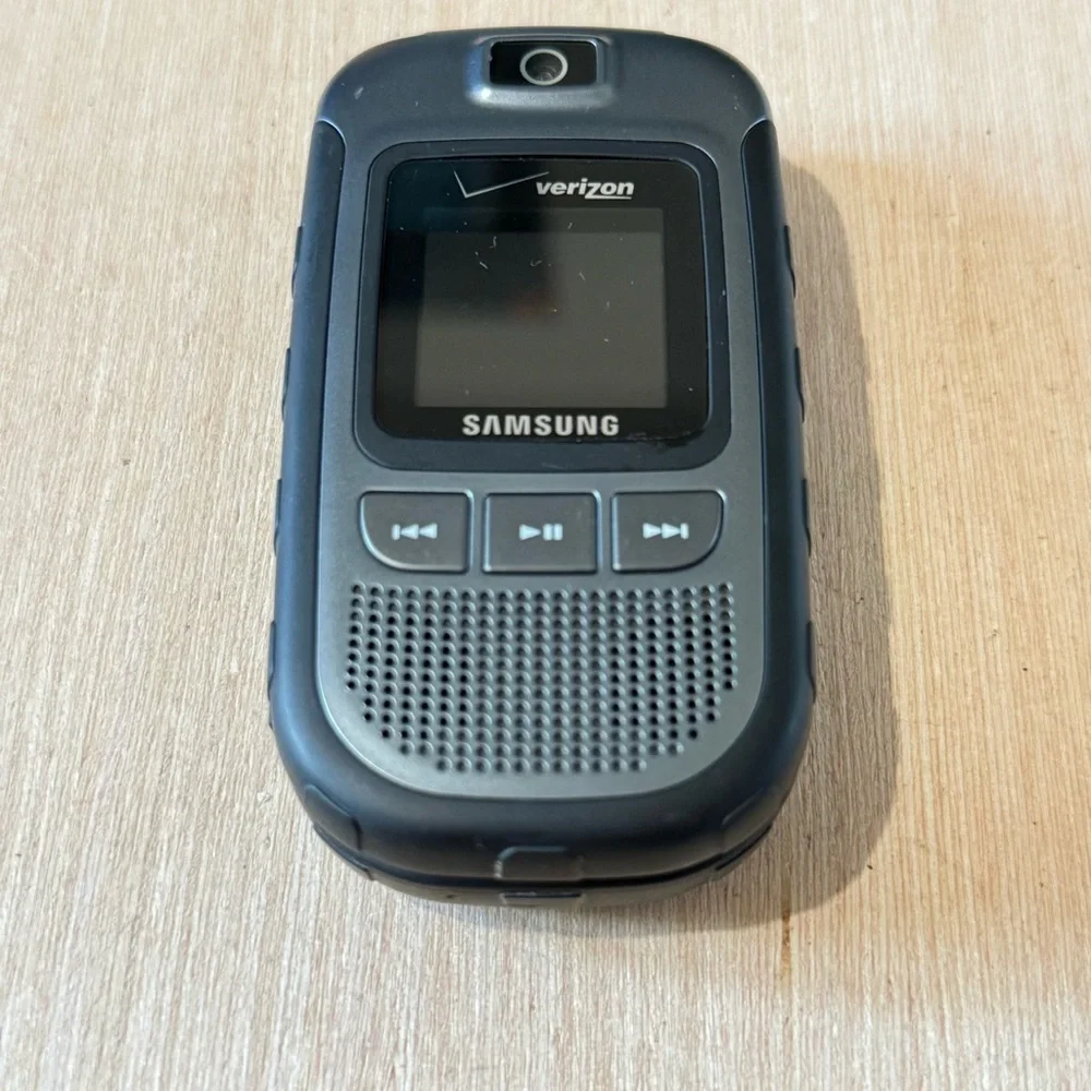 Samsung SCH-U640 Verizon MP3 Player Flip Phone No Batt “UNTESTED”Buy As Is Read